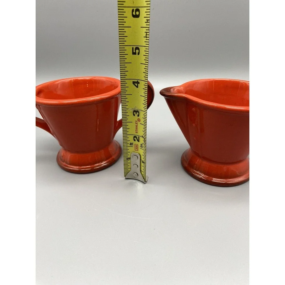Vintage Metlox Poppytrail Rooster Creamer And Open Sugar Made In‎ USA